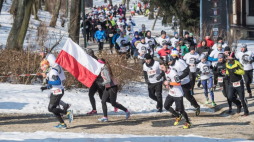 Mieszkańcy Lublina podczas Biegu Pamięci Żołnierzy Wyklętych Tropem Wilczym. 2018 r. Fot. PAP/W. Pacewicz