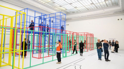 Otwarcie wystawy pt. "Datament" w Zachęcie - Narodowej Galerii Sztuki w Warszawie. Fot. PAP/R. Pietruszka