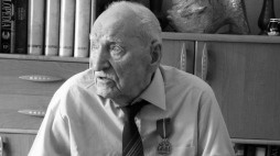 Kpt. Kazimierz Szostakowski-Kobelis ps. „Mieczysław” podczas wręczenia Medalu Stulecia Odzyskanej Niepodległości w 2019 r. Fot. Facebook - Związek Żołnierzy Narodowych Sił Zbrojnych Okręg Szczecin.