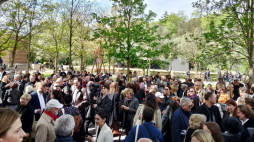 Uroczyste otwarcie polskiego pawilonu na 60. Biennale Sztuki w Wenecji. Fot. PAP/S. Wysocka