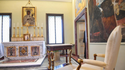 „Polska” kaplica w Castel Gandolfo. Fot. PAP/EPA/A. di Meo