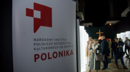 Otwarcie wystawy „To czego nie widać” w Muzeum J.J. Pinsla we Lwowie w styczniu 2024 r. Fot. PAP/V. Hrabar