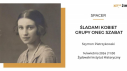 Spacer śladami kobiet grupy Oneg Szabat. Źródło: ŻIH
