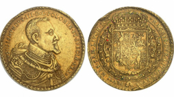 80 dukatów z wizerunkiem Zygmunta III Wazy. Fot. MDC Monnaies de Collection