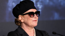 Andrea Arnold na 77. festiwalu filmowym w Cannes. Fot. PAP/EPA