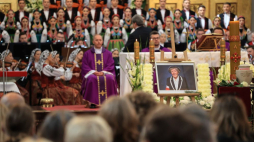 Uroczystości pogrzebowe Zofii Czekalskiej "Sosenki". Fot. PAP/S. Pulcyn