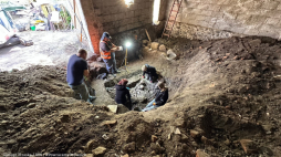 Poszukiwania ofiar Władysława Rypińskiego ps. „Rypa”. Fot. IPN.