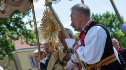 Procesja Bożego Ciała w Łowiczu. PAP/Grzegorz Michałowski