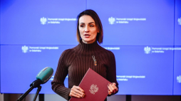 Wojewoda pomorska Beata Rutkiewicz. Fot. PAP/M. Gadomski