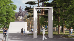 Wizualizacja projektu dzwonnicy. Fot. Urząd Miasta Rzeszowa.