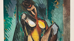Jedno z dzieł Pabla Picassa wystawione w Tichauer Art Gallery w Tychach. Fot. Tichauer Art Gallery w Tychach 