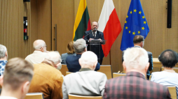 Prof. Michał Kopczyński podczas otwarcia konferencji w Muzeum Historii Polski. Fot. MHP