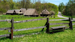 Teren Górnośląskiego Parku Etnograficznego w Chorzowie. Fot. PAP/A. Grygiel