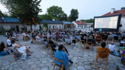 Kino plenerowe. Fot. PAP/P. Supernak