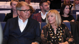 Jerzy Starak (L), Anna Woźniak-Starak (C). PAP/Marcin Gadomski