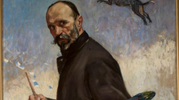 Julian Fałat "Autoportret" (1896) Źródło: zbiory Cyfrowego Muzeum Narodowego w Warszawie