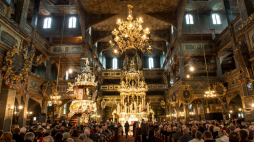 Szczególne miejsce na mapie koncertów Festiwalu Bachowskiego zajmuje wpisany na listę UNESCO ewangelicki Kościół Pokoju w Świdnicy. PAP/Maciej Kulczyński