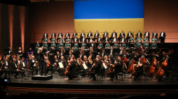 Próba generalna przed koncertem inaugurującym europejską trasę Ukrainian Freedom Orchestra w Teatrze Wielkim – Operze Narodowej w Warszawie w 2023 r. Fot. PAP/A. Zawada 