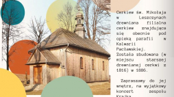 Koncert „Usłysz mój śpiew” w cerkwi w Leszczynach