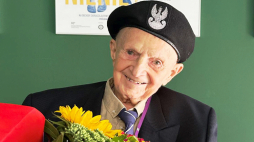 Jerzy Szumański ps. Wig w sierpniu 2024 r. Fot. Facebook - Muzeum Powstania Warszawskiego. 