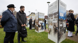 Otwarcie wystawy plenerowej. Fot. IPN - Gdańsk/R. Jocher