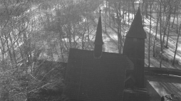 Kościół pw. św. Michała Archanioła w katowickim Parku Kościuszki. 1969 r. Fot. PAP/S. Jakubowski