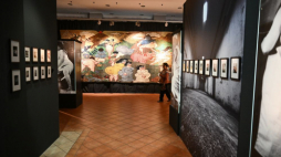 Wystawa "Obłęd. Przypadek Mariana Henela – lubieżnika z Branic" w Muzeum Etnograficznym Oddziale Muzeum Narodowego we Wrocławiu. Fot. PAP/M. Kulczyński