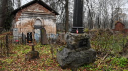 Cmentarz Kalwaryjski w Mińsku w 2019 r. Fot. PAP/W. Jargiło 