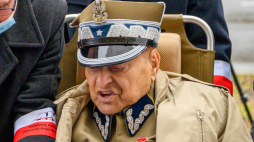 Gen. Zdzisław Baszak (1920-2024), zdjęcie z 2021 r., fot. PAP/P. Topolski