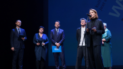 Hanna Wróblewska, ministra Kultury i Dziedzictwa Narodowego na otwarciu Współkongresu Kultury, fot. PAP/L. Szymański