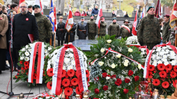 Uroczystości z okazji Narodowego Święta Niepodległości w Wilnie, fot. PAP/V. Doveiko