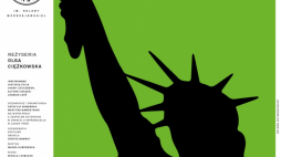 Nieustraszona miłość Eve Adams, plakat, fot. Narodowy Staery Teatr w Krakowie