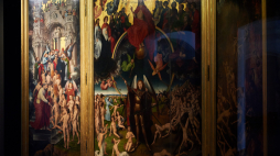 Sąd ostateczny - tryptyk Hansa Memlinga, fot. PAP/A. Warżawa
