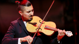 Skrzypek Adam Bałdych.  PAP/Zbigniew Meissner