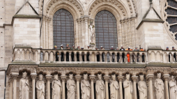 Katedra Notre Dame w Paryżu, fot. PAP/EPA/Ch. Teson