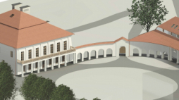 Wizualizacja projektu przebudowy i remontu zespołu pałacowo-parkowego w Samodzielnym Publicznym Sanatorium Rehabilitacyjnym im. Janusza Korczaka w Krasnobrodzie. Fot. lubelskie.pl