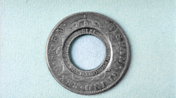 Holey Dollar z 1813 roku, fot. MKiDN 