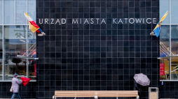 Katowice, Urząd Miasta, fot. PAP/Andrzej Grygiel