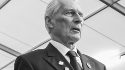 Janusz Gołuchowski (1928-2025), fot. PAP/Jakub Kamiński