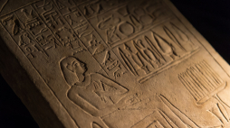 Stela Kemehu (2055-1773 p.n.e. ), Muzeum Archeologiczne we Wrocławiu. PAP/Maciej Kulczyński