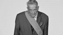 Prof. Stanisław Gebhardt (1928-2025), fot. PAP/Andrzej Jackowski