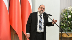 Naczelny rabin Polski Michael Schudrich Fot. PAP/Radek Pietruszka