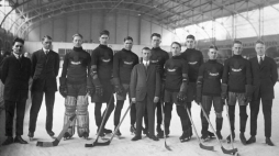 Winnipeg Falcons podczas igrzysk olimpijskich w 1920 r. /Źródło: en.wikipedia