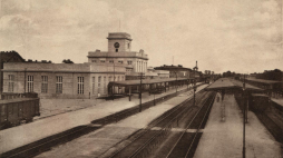 Dworzec w Zbąszynie w 1930 r. Fot. Wikipedia/Blompl