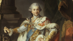 Zbiory Zamku Królewskiego, Sala Marmurowa. Marcello Bacciarelli, portret Stanisława Augusta Poniatowskiego w stroju koronacyjnym (ok. 1770). gr PAP/Jan Morek