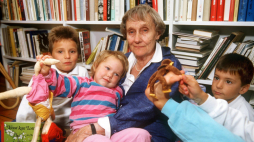 Astrid Lindgren, 2002 r. Fot. PAP/EPA PHOTO DPA FILES/SCHMITT