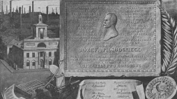 Dyplom honorowego obywatelstwa miasta Łodzi dla Naczelnika Państwa Józefa Piłsudskiego, wykonany przez Wiesława Lisowskiego, 1919 r. /NAC