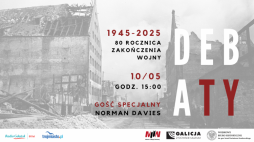 Norman Davies w Muzeum II wojny światowej o historycznym znaczeniu 1945 roku - debata, fot. materiały prasowe