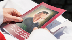 Msza święta beatyfikacyjna ks. Stanisława Streicha, na placu katedralnym na Ostrowie Tumskim w Poznaniu. PAP/Marek Zakrzewski
