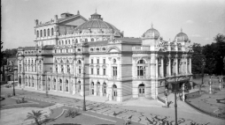 Gmach Teatru Miejskiego im. Juliusza Słowackiego w Krakowie lata 1929 – 1939. Źródło: NAC